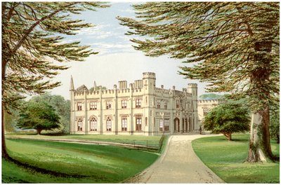 Thrybergh Park, Yorkshire, a Fullerton család otthona, 1880 alkotó: Unbekannt