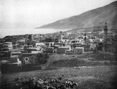 Tibériás és a Galileai-tó, 1926 alkotó: Unbekannt