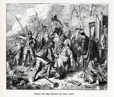 Tilly a Lech partján, 1882 alkotó: Unbekannt