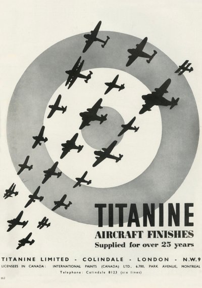 Titanine repülőgépek befejezése, 1941. alkotó: Unbekannt