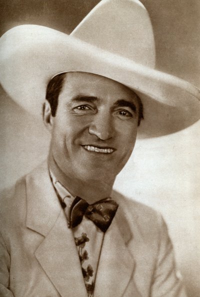 Tom Mix amerikai filmszínész, 1933 alkotó: Unbekannt
