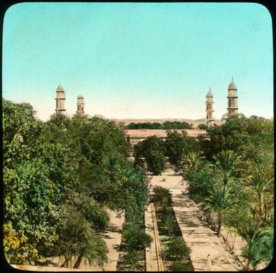 Jahangir sírja, Lahore, India, a 19. század végén vagy a 20. század elején alkotó: Unbekannt