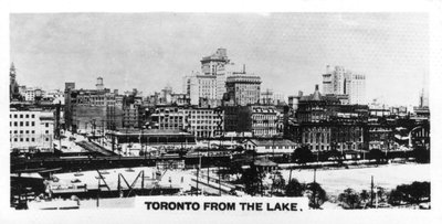 Toronto a tótól, Kanada, 1920-as évek alkotó: Unbekannt