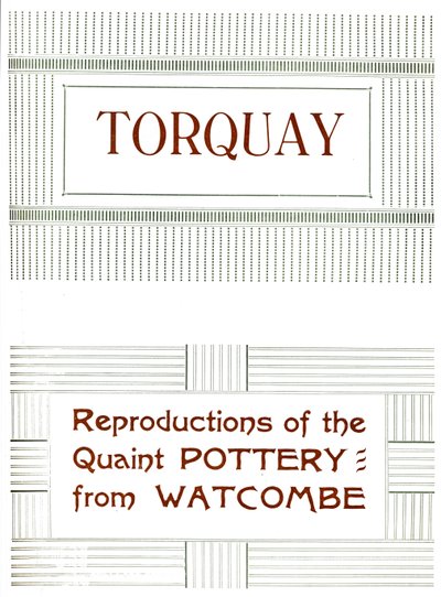 Torquay – A Watcombe-i furcsa kerámia reprodukciói, 1919 alkotó: Unbekannt