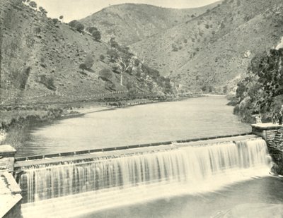 Torrens Weir, Adelaide, 1901. alkotó: Unbekannt