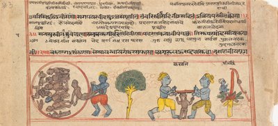 Az elkárhozottak kínzásai, 1800 körül. alkotó: Unbekannt