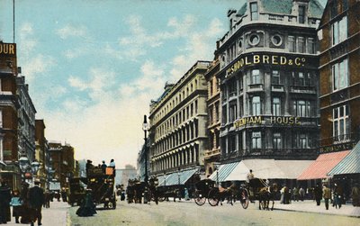 Tottenham Court Road, London, 1906. alkotó: Unbekannt