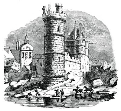 Tour de Nesle, Párizs, 17. század, 1870 alkotó: Unbekannt