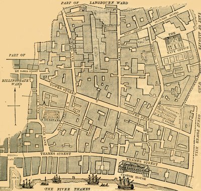 Tower Street Ward, 1872. alkotó: Unbekannt