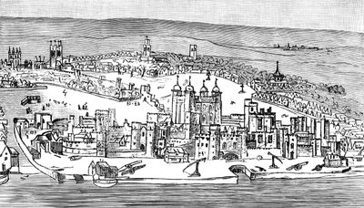 Londoni Tower, 1543, 1893 alkotó: Unbekannt
