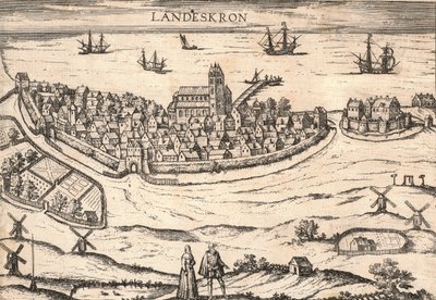 Landskrona városa, Svédország, 1580-as évek alkotó: Unbekannt