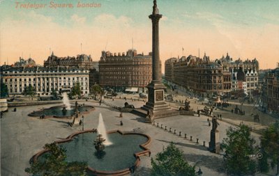 Trafalgar Square, London, 1900. alkotó: Unbekannt