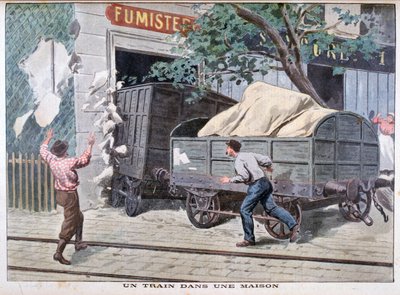 Vonatbaleset, 1900 alkotó: Unbekannt