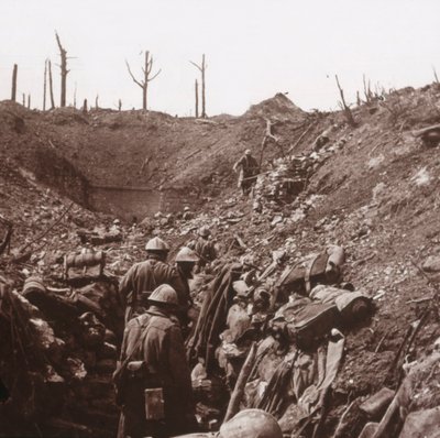 Trenches, Fort Vaux, Észak-Franciaország, 1914-c1918 alkotó: Unbekannt