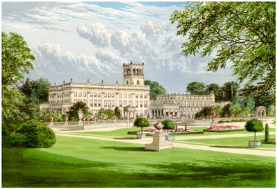 Trentham Hall, Staffordshire, Sutherland hercegének otthona, 1880 alkotó: Unbekannt