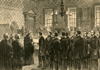 A Pix próbatétele, 1897. alkotó: Unbekannt