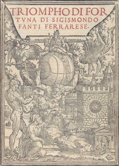 Triompho di Fortuna, 1526. január. alkotó: Unbekannt