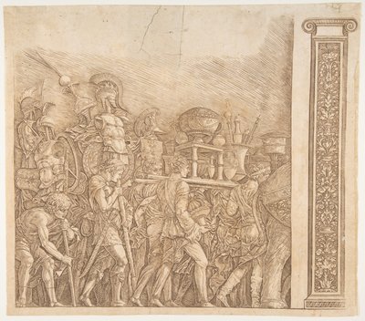 Caesar diadala: The Corselet Bearers, kb. 1490. alkotó: Unbekannt