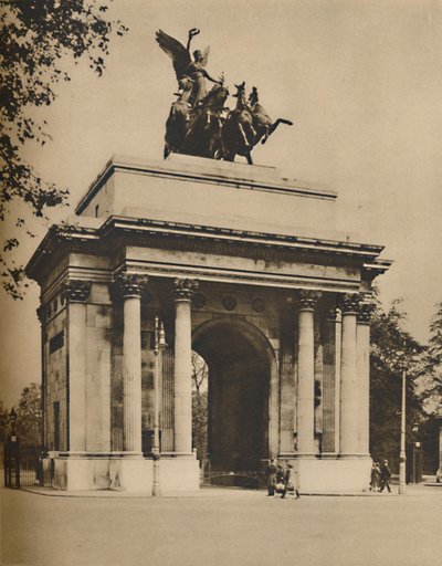 A Diadalív a Hyde Parkból a Constitution Hillbe költözött, 1935. alkotó: Unbekannt