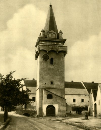 Török torony, Breitenbrunn, Burgenland, Ausztria, 1935. alkotó: Unbekannt