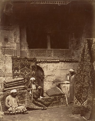 Török Szőnyeg Bazár, Kairó, kb. 1880. alkotó: Unbekannt