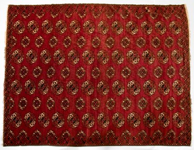 Türkmén főszőnyeg, 1870-es évek. alkotó: Unbekannt