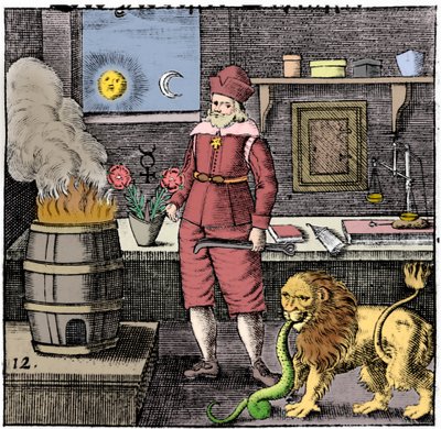 Basil Valentine tizenkettedik kulcsa, 1651 alkotó: Unbekannt