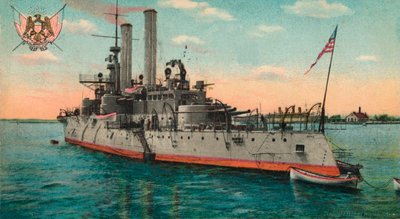 Amerikai csatahajó, Iowa, 1908 alkotó: Unbekannt