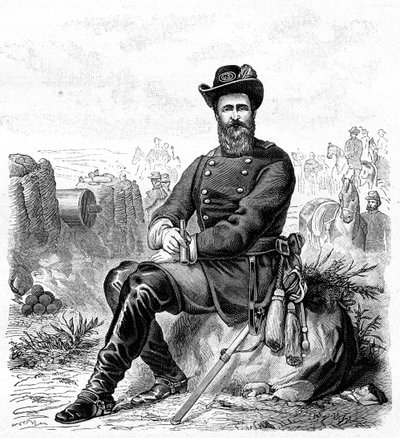Ulysses S Grant, 19. századi amerikai katona és államférfi, 1900 alkotó: Unbekannt