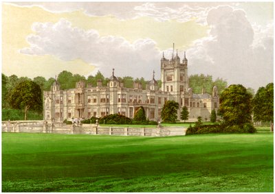 Underley Hall, Westmorland, Bective grófjának otthona, 1880 alkotó: Unbekannt