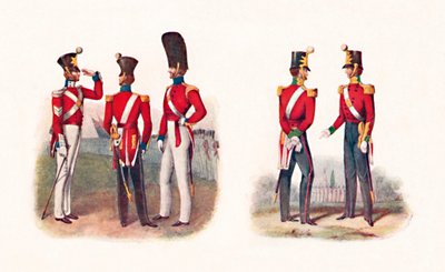 Az 1842. évi 86. rend. és az 1848. évi rend., 1904. évi egyenruha alkotó: Unbekannt