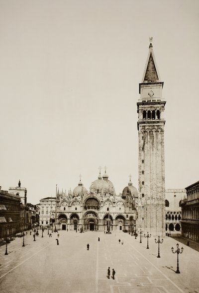 Cím nélkül 96, c. 1890. [Szent Márk-bazilika és Campanile, Velence]. alkotó: Unbekannt