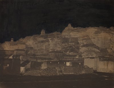 Cím nélkül, [épületek, esetleg régészeti lelőhely], 1860-as évek. alkotó: Unbekannt