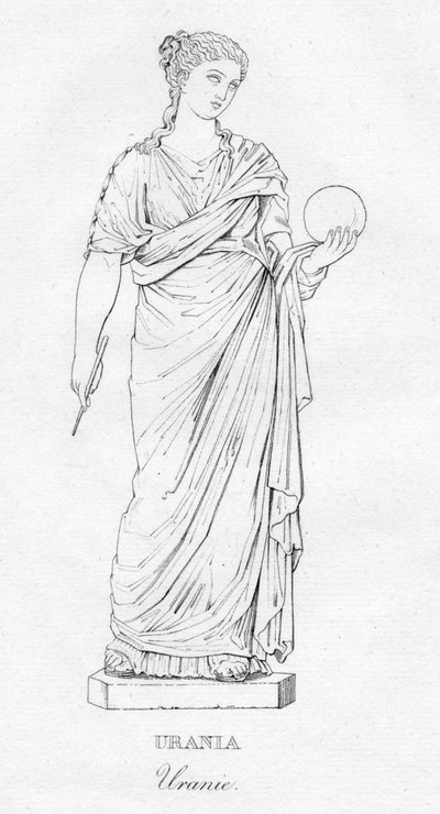 Urania Uranie, c1850 alkotó: Unbekannt