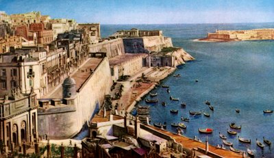 Valletta, Málta, 1930-as évek alkotó: Unbekannt