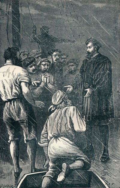 Vasco da Gama nem hajlandó visszafordulni, 1904 alkotó: Unbekannt