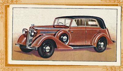 Vauxhall Big Six Wingham Cabriolet, c1936 alkotó: Unbekannt