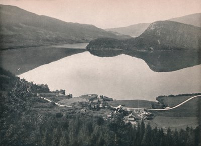 A Haversting-alagút mellett, Bergensbanen, 1914. alkotó: Unbekannt