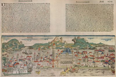 Velence 1493-ban, 1925-ben. alkotó: Unbekannt