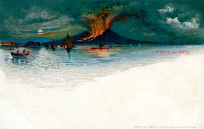 A Vezúv 1872-ben alkotó: Unbekannt