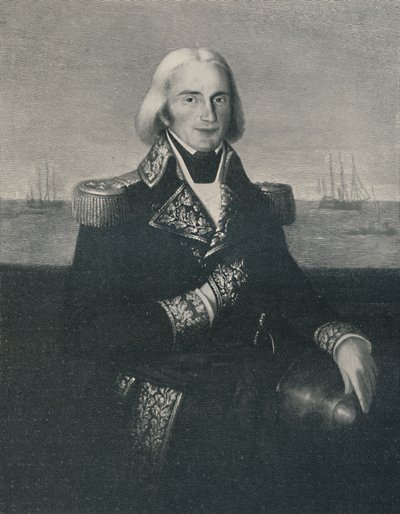 François-Paul Brueys DAigalliers admirális, 1790-es évek, 1896 alkotó: Unbekannt
