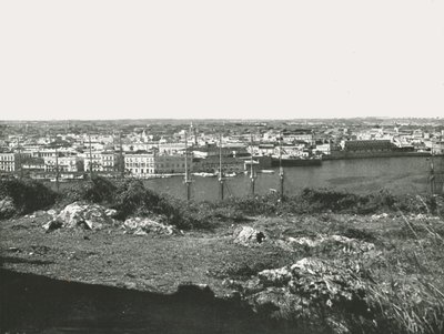 Kilátás az öbölre, Havanna, Kuba, 1895. alkotó: Unbekannt