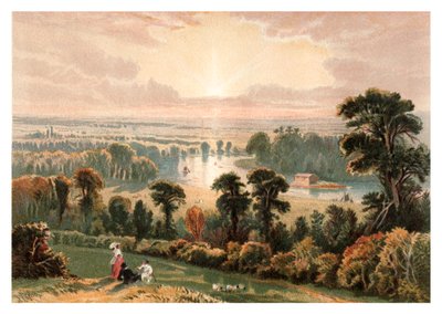 Kilátás a Richmond Hillről, 1880 alkotó: Unbekannt