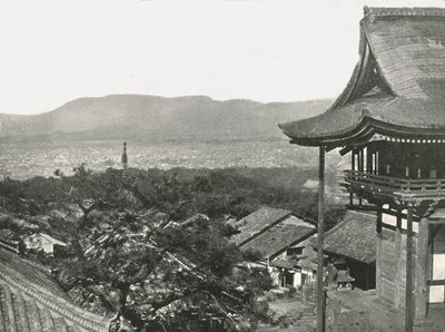 Kilátás a dombokról, Kiotó, Japán, 1895. alkotó: Unbekannt
