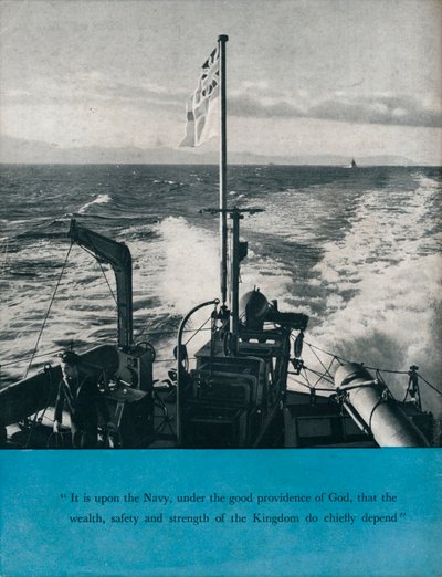 Kilátás egy brit hadihajó farából, 1940 1943 alkotó: Unbekannt