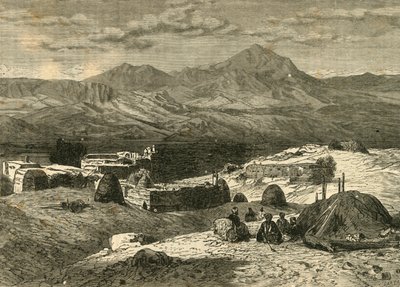 Nézet Dél-Örményországban, 1890. alkotó: Unbekannt