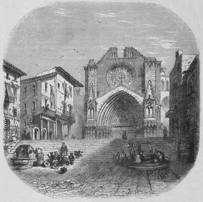 Kilátás Tarragonában, 1880 alkotó: Unbekannt
