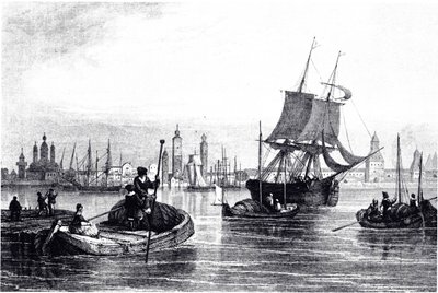 Arhangelszk látképe, 1835 alkotó: Unbekannt