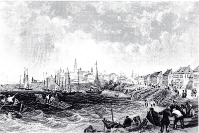 Kostroma látképe, 1835 körül alkotó: Unbekannt