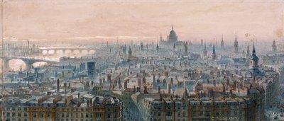 Kilátás Londonra alkotó: Unbekannt